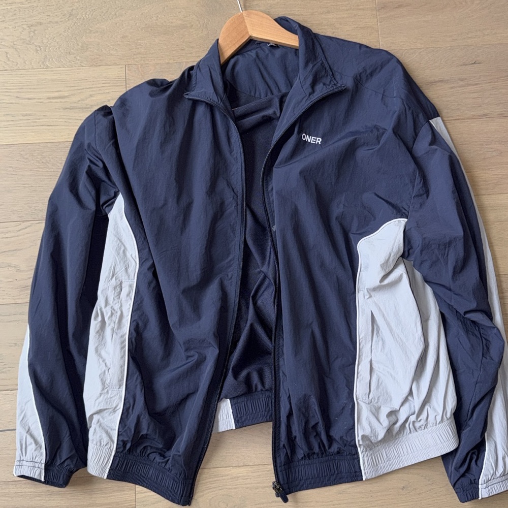 ONERACTIVE PIPED WOVEN TRACK JACKET